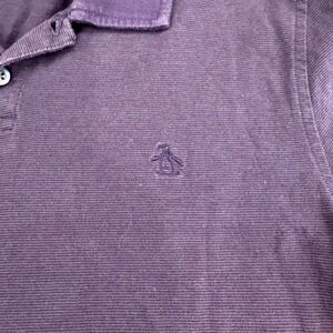 Penguin Polo Shirt Women's Medium Heritage Slim Fit Purple Casual Top‎ Golf